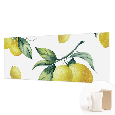 Dekorativní fototapeta na zeď Citronový motiv