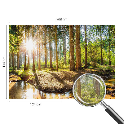 Fototapeta na míru do ložnice Lesní idyla