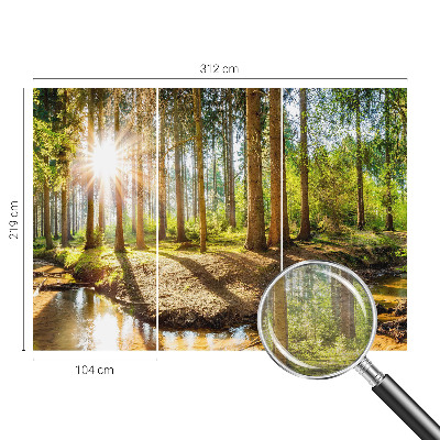 Fototapeta na míru do ložnice Lesní idyla