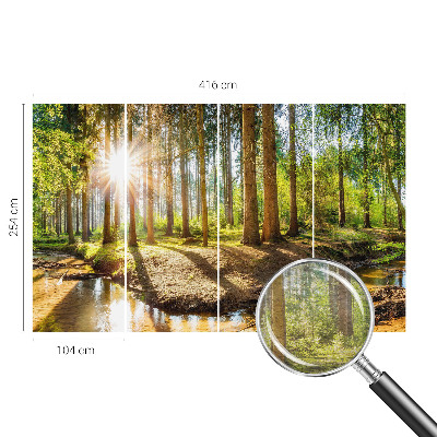 Fototapeta na míru do ložnice Lesní idyla