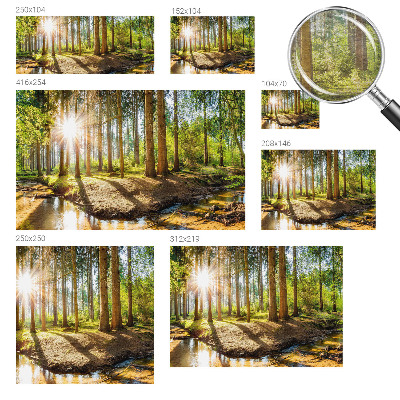 Fototapeta na míru do ložnice Lesní idyla