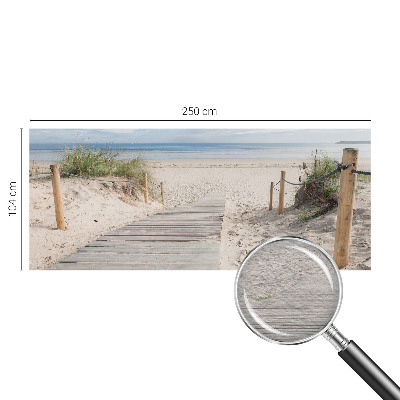 3D fototapeta Dřevěný chodník