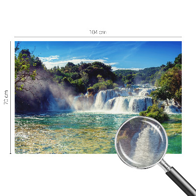 Fototapeta do obýváku Vodopádová krajina