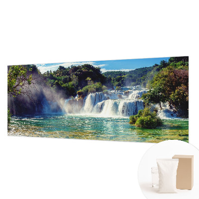 Fototapeta do obýváku Vodopádová krajina