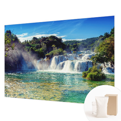 Fototapeta do obýváku Vodopádová krajina