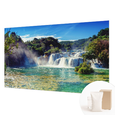 Fototapeta do obýváku Vodopádová krajina