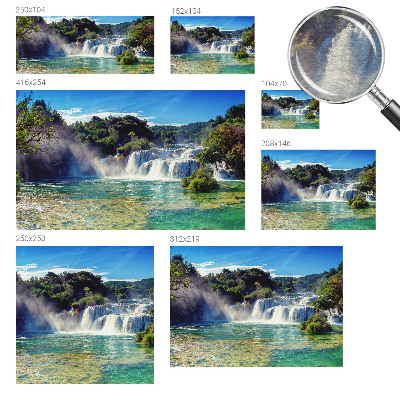Fototapeta do obýváku Vodopádová krajina