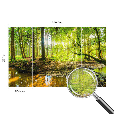 Fototapeta do ložnice Zelená krajina