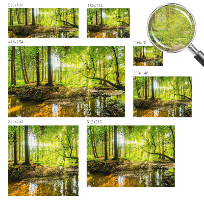 Fototapeta do ložnice Zelená krajina