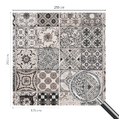 Fotografická tapeta vliesová Vzory dlaždic