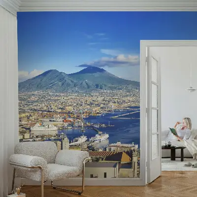 Fototapeta s potiskem na vliesu Panorama přímořského pobřeží
