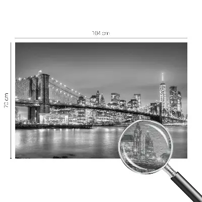 Moderní fototapeta na míru Most metropole
