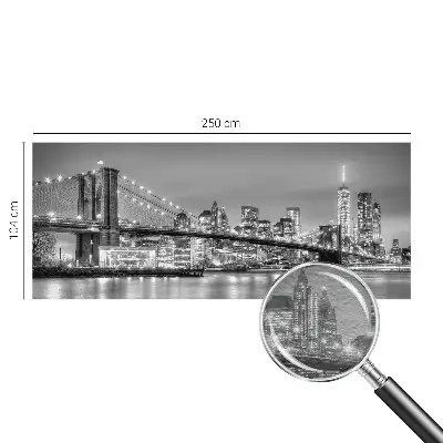 Moderní fototapeta na míru Most metropole