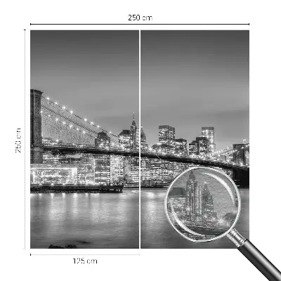 Moderní fototapeta na míru Most metropole