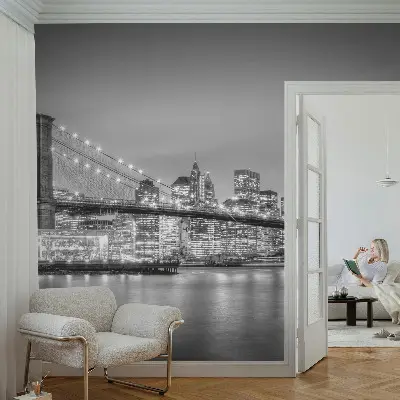Moderní fototapeta na míru Most metropole
