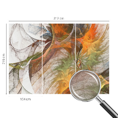 Fototapeta na stěnu s abstraktním kaleidoskopickým motivem