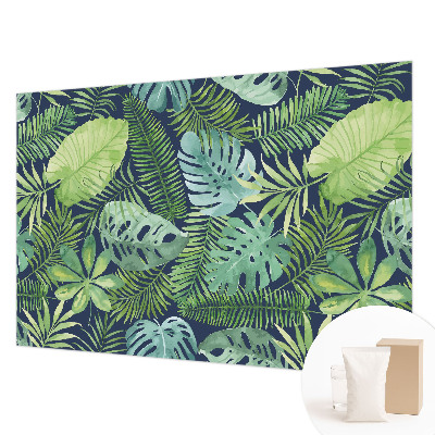 Vliesová fototapeta pro děti Tropické listy