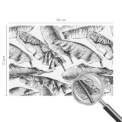 Fotografická tapeta vliesová Banánové listy