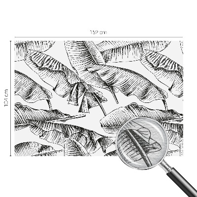 Fotografická tapeta vliesová Banánové listy