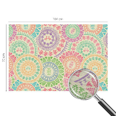 Fototapeta na míru do ložnice Barevné mandaly