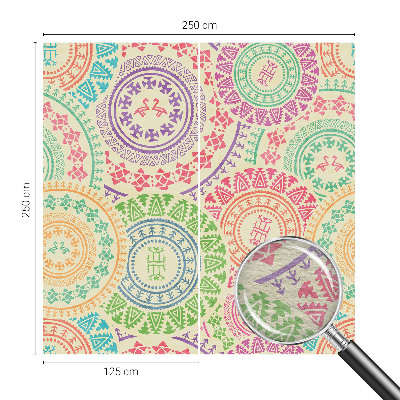 Fototapeta na míru do ložnice Barevné mandaly