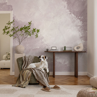 Vliesová fototapeta do ložnice Fialová abstrakce