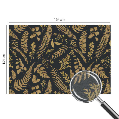 Fototapeta na míru do ložnice Botanické listy