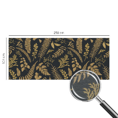 Fototapeta na míru do ložnice Botanické listy