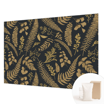 Fototapeta na míru do ložnice Botanické listy