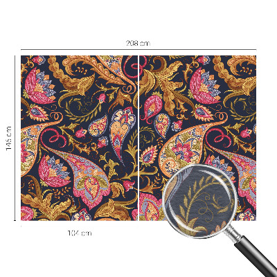 Fototapeta do ložnice Barevný paisley vzor