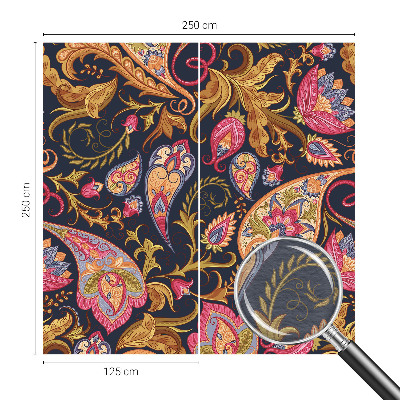 Fototapeta do ložnice Barevný paisley vzor