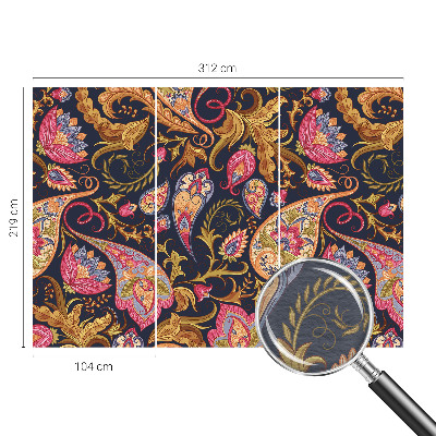 Fototapeta do ložnice Barevný paisley vzor