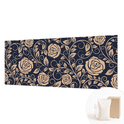 Vliesová fototapeta do ložnice Romantické květiny