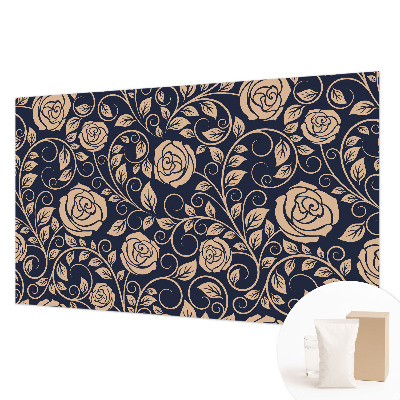 Vliesová fototapeta do ložnice Romantické květiny