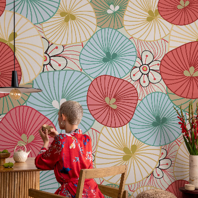 Fotografická tapeta vliesová Květinový vzor