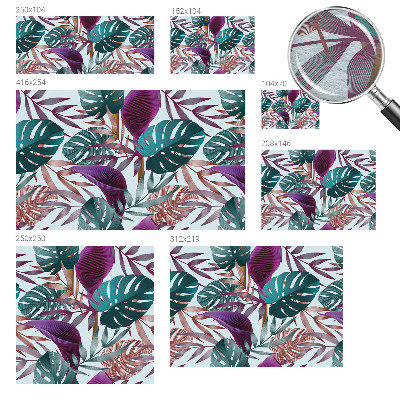 3D fototapeta Tropické složení