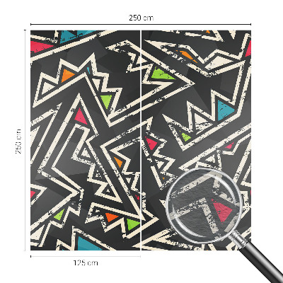 Vliesová fototapeta na zeď s motivem energetické geometrie