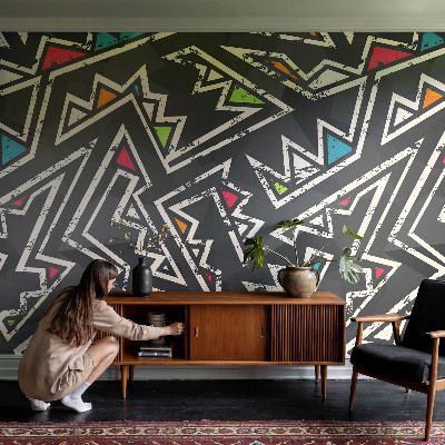 Vliesová fototapeta na zeď s motivem energetické geometrie