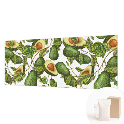 Dekorativní fototapeta na zeď Avokádový vzor