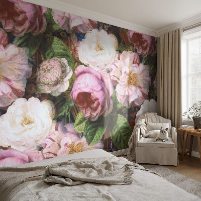 Moderní fototapeta na míru Květinová elegance