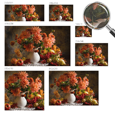 Fototapeta na míru do obýváku Podzimní kompozice