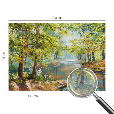 Fototapeta na míru do ložnice Idylické jezero