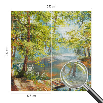 Fototapeta na míru do ložnice Idylické jezero