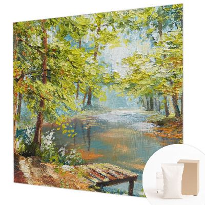 Fototapeta na míru do ložnice Idylické jezero