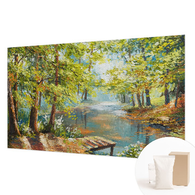 Fototapeta na míru do ložnice Idylické jezero