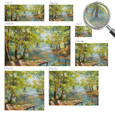 Fototapeta na míru do ložnice Idylické jezero
