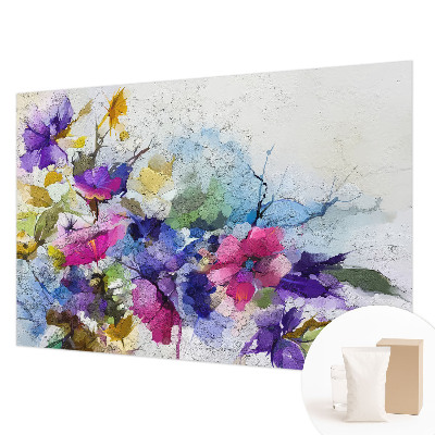 3D fototapeta Abstraktní květiny