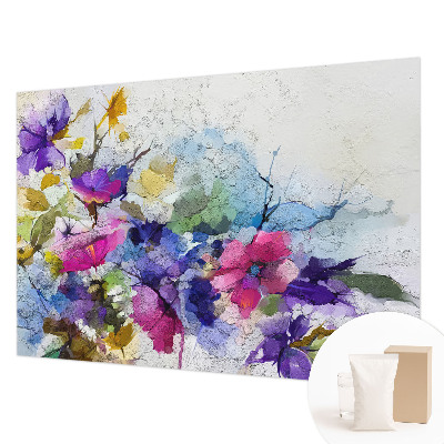 3D fototapeta Abstraktní květiny