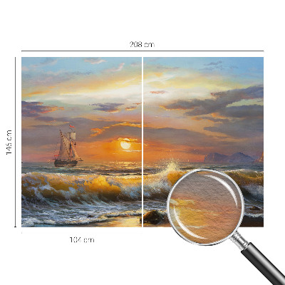 Fotografická tapeta vliesová Mořské panorama