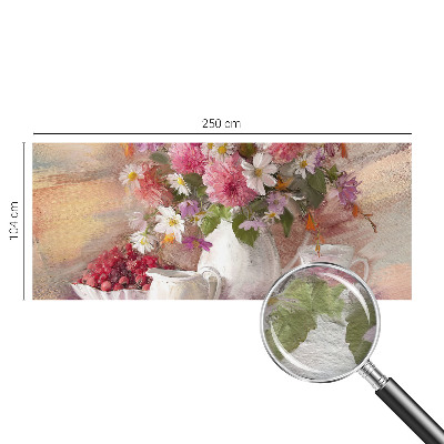 Fototapeta s potiskem na vliesu Luční květiny